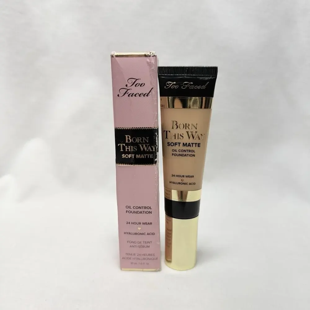 Too Faced Born This Way Soft Matte Oil Control Foundation, VANILLA 1oz